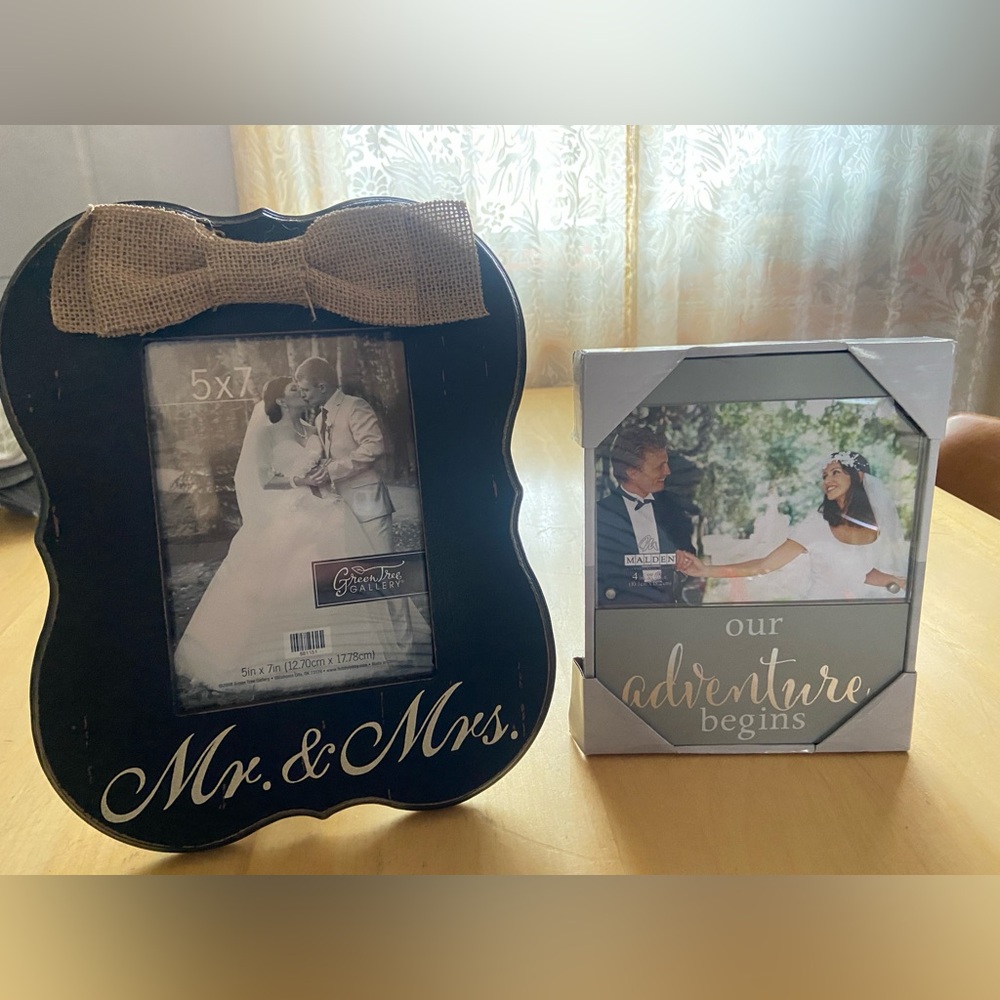 Two Unused Wedding Frames